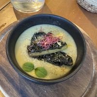 Fave e zicoria saltate   at Origami in La Spezia