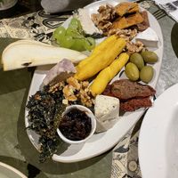 Chees plate  at Origami in La Spezia