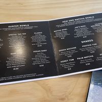 Menü  at Surf Side in Klagenfurt
