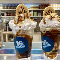 Vegan Biscoff Sundae   at 16 Below in Aberdeen