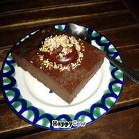 Gluten free brownie at El Piano - Malaga in Malaga