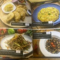 Menu choices  at Agnista Restaurant - Lagshan Center in Ulaanbaatar