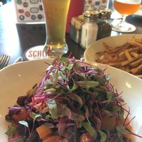 beet salad  at Schlafly Tap Room in St Louis