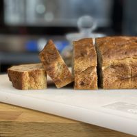 Vegan Banana Bread   at Quwwa in Busteni