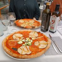 Pizza Vedura at Restaurant Pizzeria Gaston in Merano