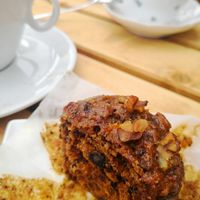 Carrot Walnut Muffin at Wurzelküche-Gesundes MIttag in Dresden