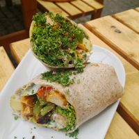 Siam Wrap at Wurzelküche-Gesundes MIttag in Dresden