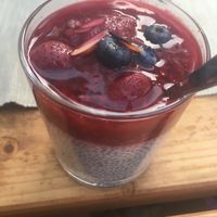 Chiapudding at Wurzelküche-Gesundes MIttag in Dresden