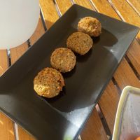 Falafel  at Can Jaume Beach Bar in Ibiza