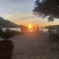 A vegan (options) meal with a view  at Can Jaume Beach Bar in Ibiza