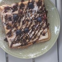 Blueberry Choc Waffle at YUEYE in Kiel