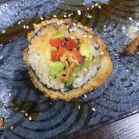 Vegan crunchy sushi roll   at Taiyo Sushi Bar in Pforzheim