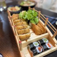 Veganes Sushimenü  at Taiyo Sushi Bar in Pforzheim