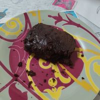 Brownie de 3 chocolates at RootGasteiz in Vitoria Gasteiz