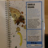 Menu   at La Paisanita in Prague