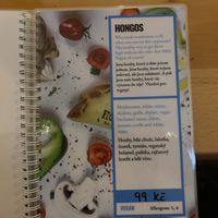 Menu   at La Paisanita in Prague