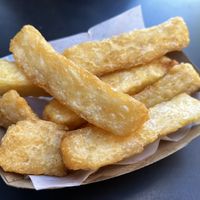 Yucca Fries  at Taquería Los Puñales in Portland
