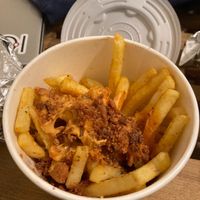 Vegan dirty fries at Fat Hippo in Nottingham