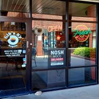 Windows at Gib's New York Bagels in Fort Collins