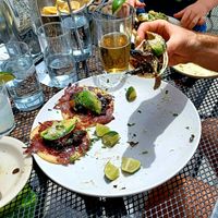 Black bean Tacos at Uno Mas Taqueria in Fort Collins