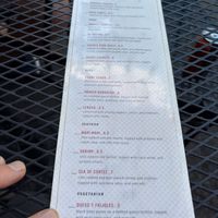 Two veggie options at bottom of menu, but we wanted no oil.  So we went with all sides!  at Uno Mas Taqueria y Cantina - S Pearl St in Denver