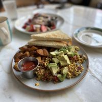   at The Den Cafe in Santa Ana