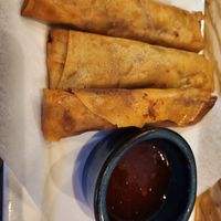 Vegan spring rolls at Ba's Vietnamese Comfort Food in Albany