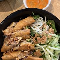 Vegan noodle saladd  at Ba's Vietnamese Comfort Food in Albany