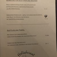 Menu   at Hoflieferant in Magdeburg