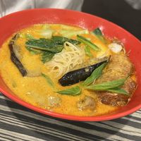 Laksa  at Vege Munch in Northbridge