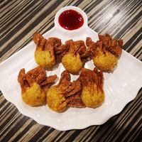 Wonton at Vege Munch in Northbridge