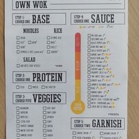 Menu 2.2 at The Noodle Theory in Mysore