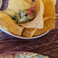 Guac and chips at Chiquito in Bolton
