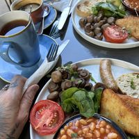 vegan breakfasts  at Nonos in London