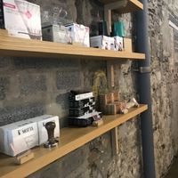 Cool brick interior   at Cloud Picker in Dublin