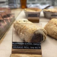 Vegan sausage roll  at Cloud Picker in Dublin