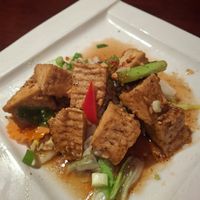 Garlic and black pepper Tofu at Thai Erawan Thai Cuisine in Ormond Beach