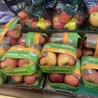 Organic Fuji and Organic Kanzi  at Sprouts Farmers Market in Modesto