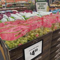 Cotton Candy Grapes in December?!?! 💕 (PS they are spendy like ~$12/bag) 😅   at Sprouts Farmers Market in Modesto