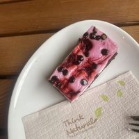 Vegan cake  at Fermento in Budapest