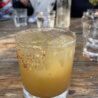 Smoke Cocktail  at Malibu Farm Restaurant in Malibu