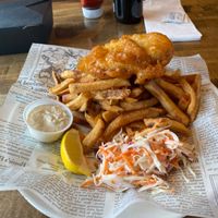 What the vegan fish and chips used to be at Fionn MacCool's Irish Pub in Oshawa