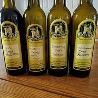 More of our stash! Mandarin orange is amazing over peaches on oatmeal.  Blueberry is a favorite on homemade waffles. at Simply Flavorful in Mechanicsburg