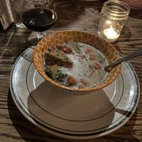 Another small tomkha add tofu 7$   at The Weary Traveler in Madison