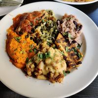 Vegan Carribbean roast at Jungle Bird in Birmingham