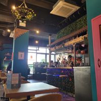 Gorgeous interior at Jungle Bird in Birmingham