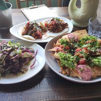 Pattah Cakes, Tinie Tempeh Tacos and Nacho Nacho Man at Jungle Bird in Birmingham