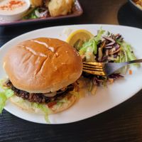 Burger at Jungle Bird in Birmingham