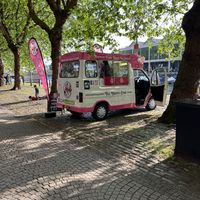 Nice sunny evening for a plant based ice cream!   at The Happy Cow in Bristol