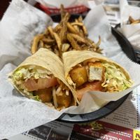 Buffalo tofu wrap  at Sophia's Italian Restaurant & Pizzeria in Reading